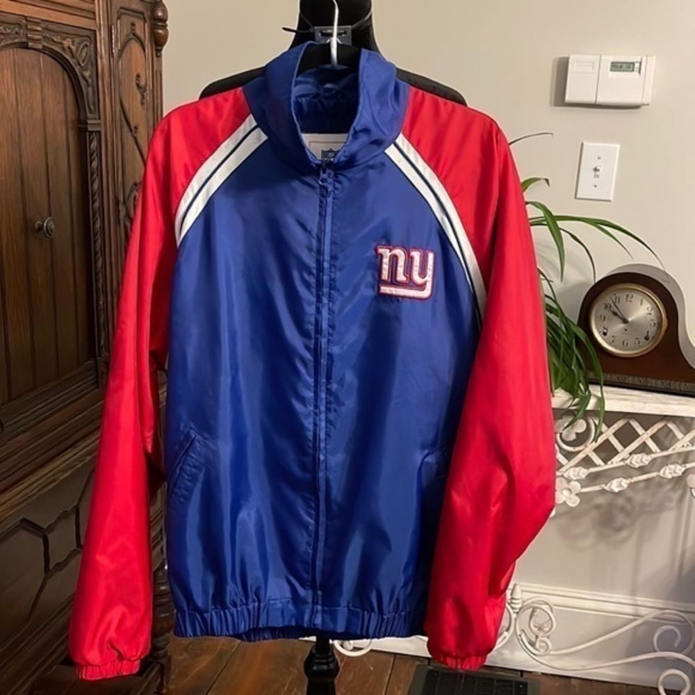 NFL Giants‎ Men's size M Windbreaker Vintage NY Giants Football